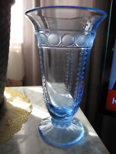 Art Deco schwere Perlen Blue