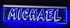 Michael LED Namensschild oder dein Name LKW Truckerschild personalisiert Micha