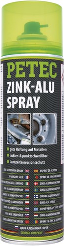 Petec zink alu spray zinkspray - spray,