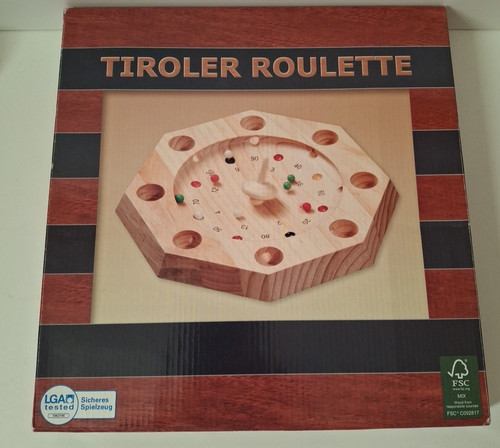 Tiroler roulette aus echtholz - tiroler,