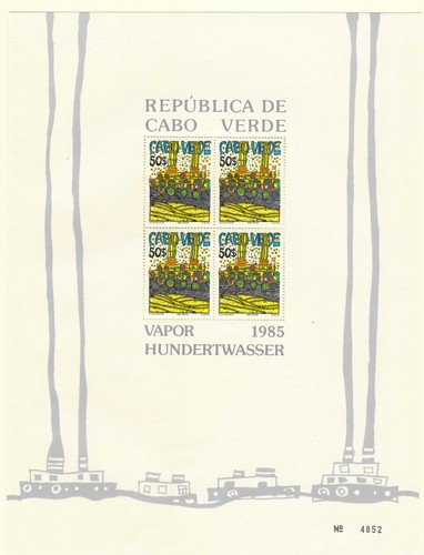 Cap verde 1985 schifffahrt - cap, 1985: