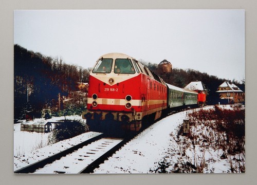 Postkarte diesellokomotive - postkarte,