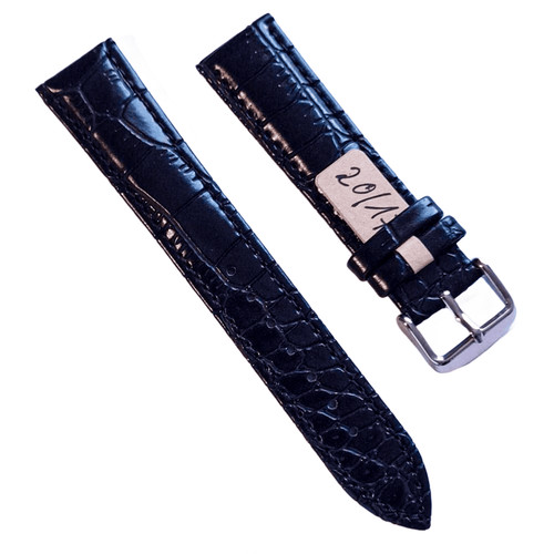 Leder uhrenarmband kroko - ⌚,