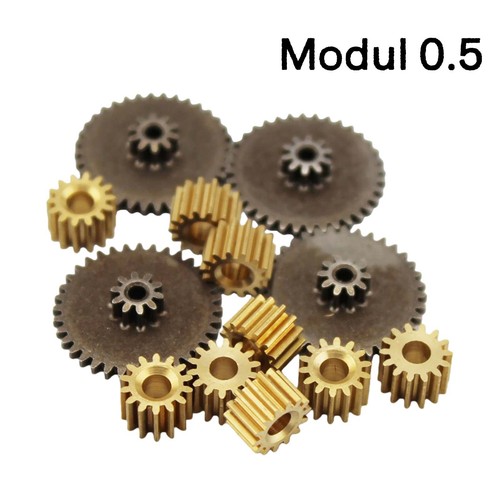 Modul messingwelle - modul, 0.5,