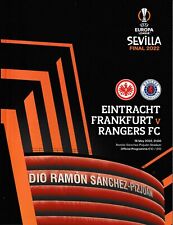 Programm | 2022 | Europa League Finale  | Eintracht Frankfurt - Glasgow Rangers