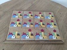 Legespiel aus Holz mertens Kunst Vintage 