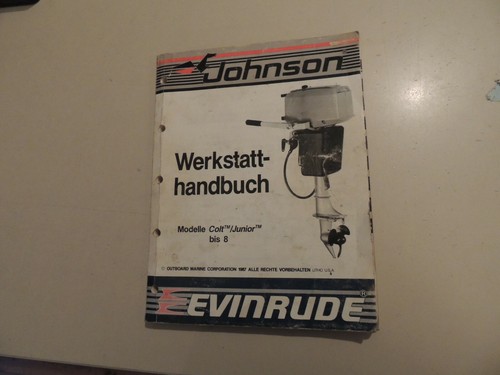 1987 werkstatthandbuch johnson - werkstatthandbuch,