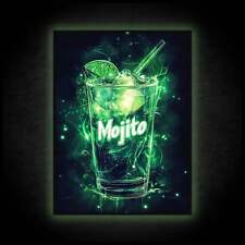 LED Leuchtbild - Mojito