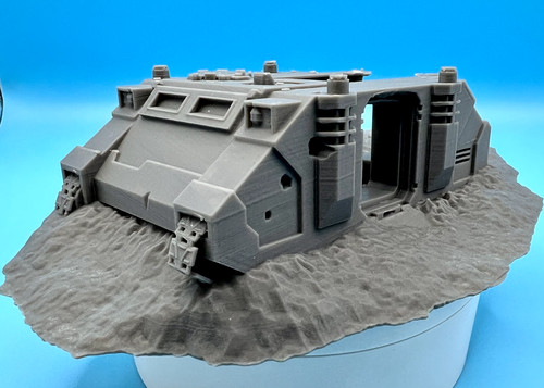 Sci wrack geländestück - sci-fi, wrack-geländestück