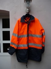  Arbeitsjacke Winterjacke Kittec Gr.L Kapuzenjacke Warnjacke Schutzjacke 