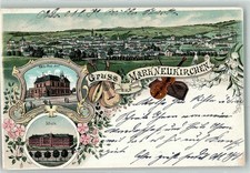 13471577 - 9659 Markneukirchen Kais. Postamt Schule Geige Gitarre Zitter 1905