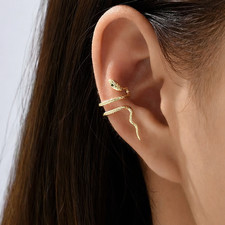 Schlangen Ohrmanschette Damen