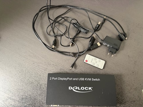 Delock kvm switch - dp,