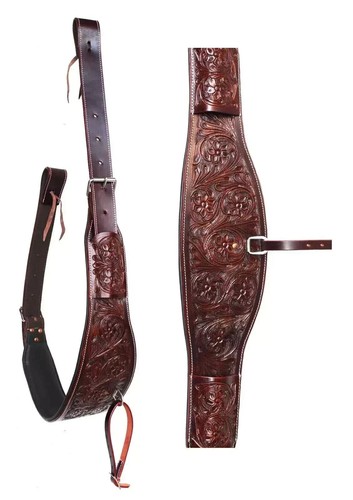 Pferd western floral verziert - western,