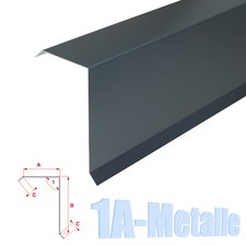 Ortgangblech Aluminium Dachblech Ortblech Alu Winkelblech RAL Farben Ortgang B