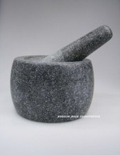 Stein Mörser mit Stößel [