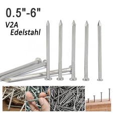 Nägel Senkkopf Edelstahl V2A