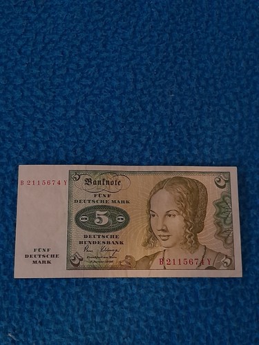 Schein 1980 kassenfrisch - 5, dm-