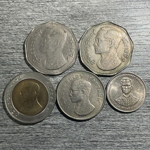 Lot thailand coins - thailand, 5