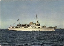 Ak Seebäderschiff Bunte Kuh