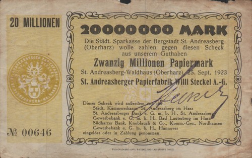 Andreasberg waldhaus - st.,