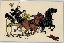 51526084 - Pferd Sulky Hund