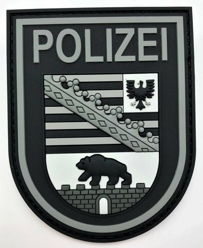 Polizei sachsen anhalt black - polizei,