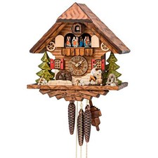 Kuckucksuhr holzhacker mit - kuckucksuhr,