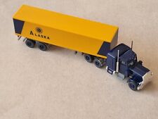 Wiking 1/87 Peterbilt Koffersattelzug Alaska seltenes Sondermodell für Märklin