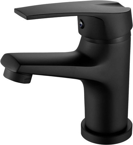 Wasserhahn schwarz einhebel - schwarz,,