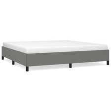 Bettgestell 200x200cm grau - 200x200cm,
