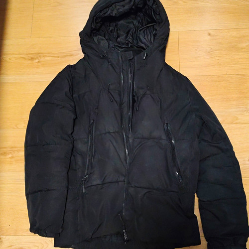 Zara schwarze steppjacke - zara,
