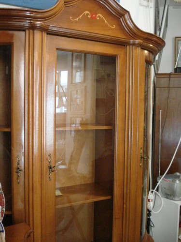 Stilmöbel vitrine oberteil - stilmöbel,