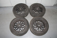 4 x ALUFELGEN + M+S WINTERREIFEN 205/50R17 VW/ AUDI 5x112 Nr. 54
