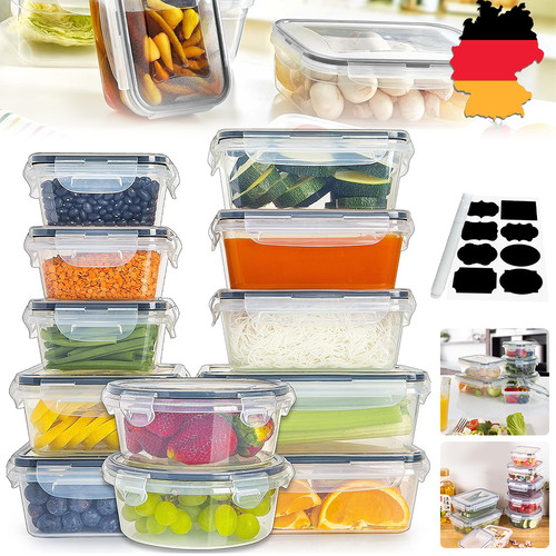 12xfrischhaltedosen set mit - set,