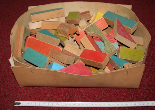 Spielzeug holzbausteine ddr - spielzeug,