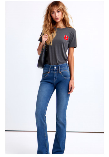 Herrlicher pearl bootcut jeans - herrlicher,