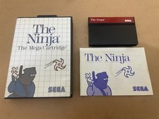 The Ninja Sega Master System Boxed CIB Pal Version getestet schneller Versand am nächsten Tag