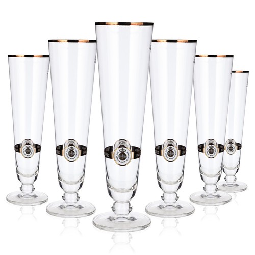 Warsteiner bier glas 4l - 6x, 0,4l