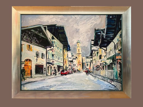 ölgemälde mittenwald maler - Ölgemälde, mittenwald,