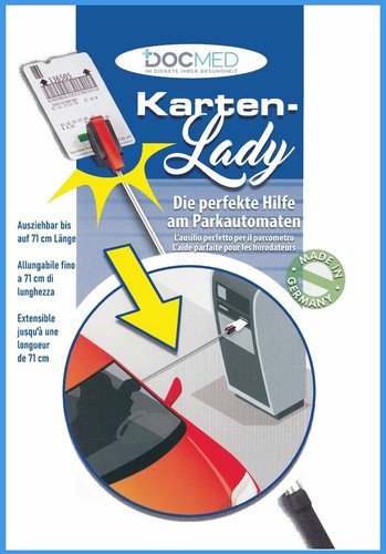 Kartenlady parkticket greifarm - kartenlady,