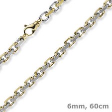 6mm Kette Collier Ankerkette