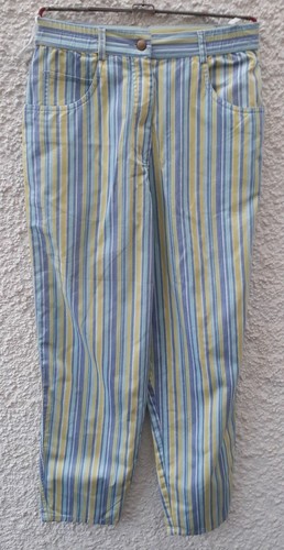 Bunte sommerhose gestreift - bunte,