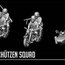 28mm afrika korps kradschutzen - 28mm,