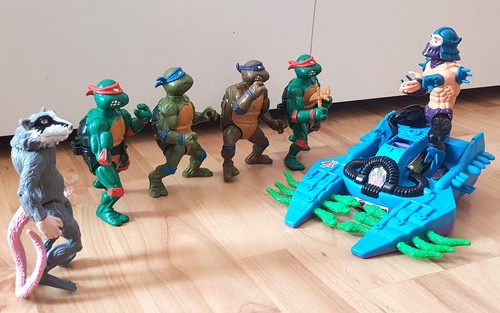 Turtles set figuren - 6, 1