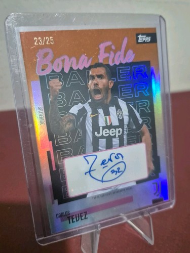 Carlos tevez topps juventus - carlos,