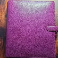 Filofax A5 Finsbury Raspberry