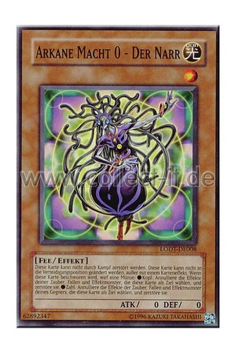 Yugioh lodt de008 arkane macht - arkane,