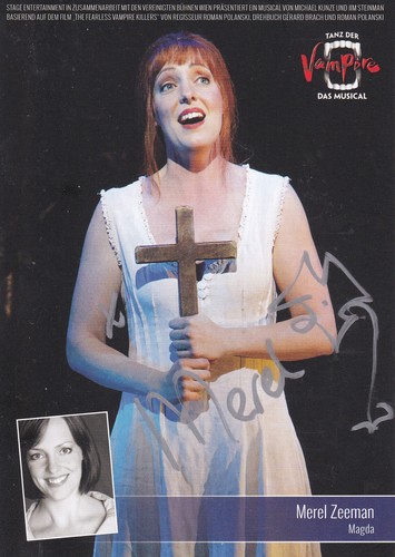 Autogramm merel zeeman - -,