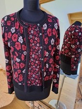 Marc Cain Twin-Set rot N5 - 42